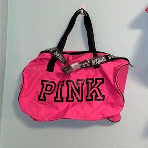 PINK duffle bag